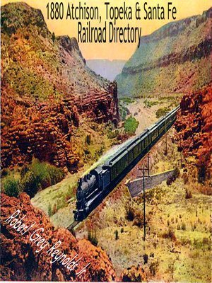 cover image of 1880 Atchison, Topeka & Santa Fe Railroad Directory Topeka, Kansas